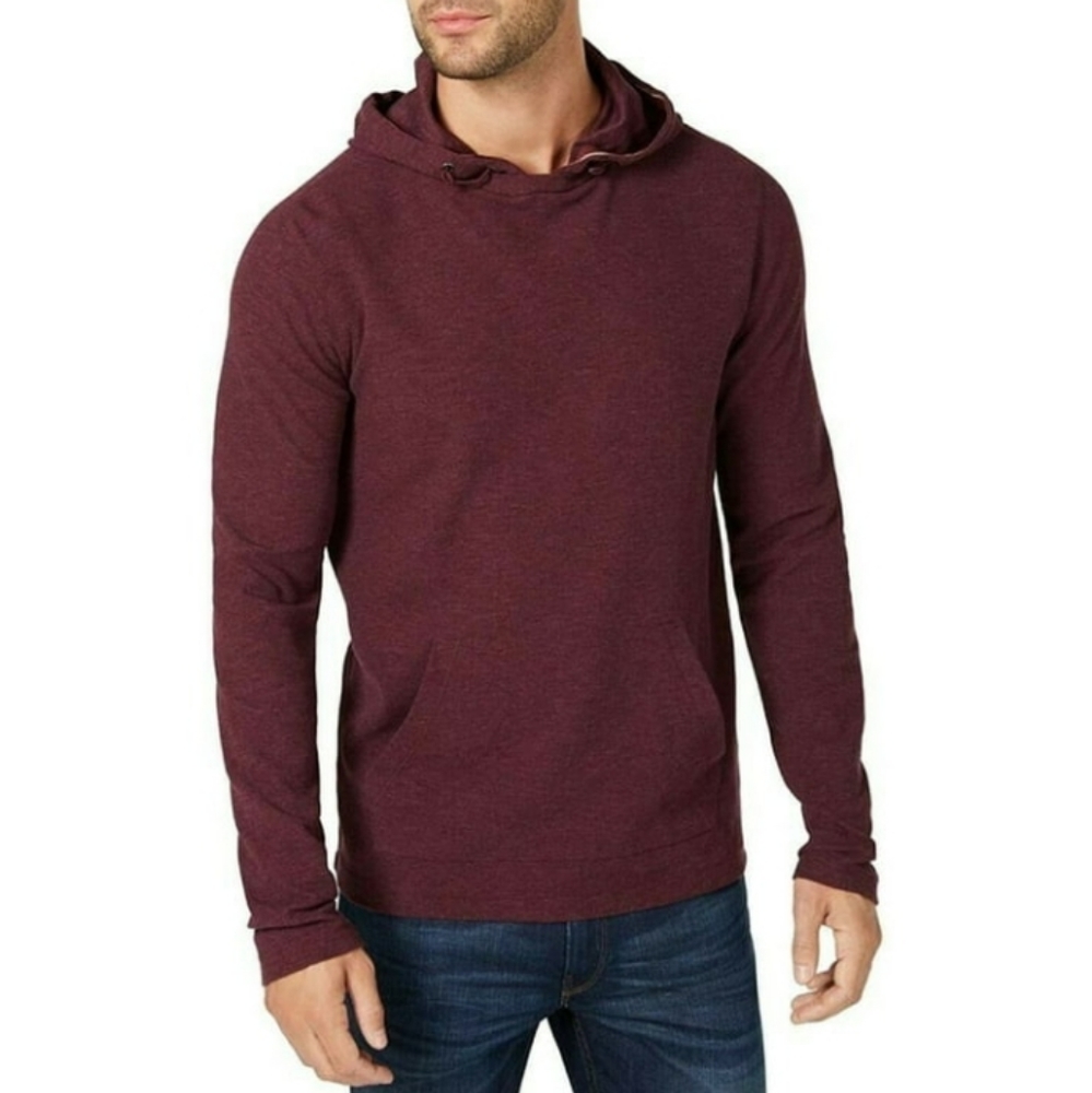 Michael Kors Men's Purple Long Sleeve Hoodie Pullover Shirt Small